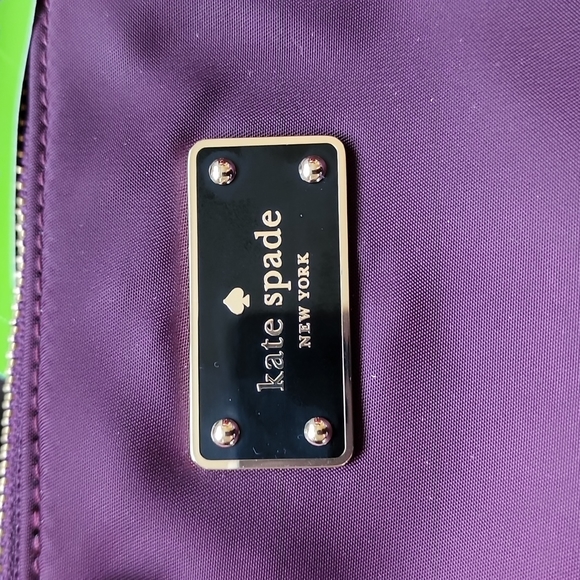 BNWT - Kate Spade Wilson Road purse in Deep Plum - Picture 4 of 15